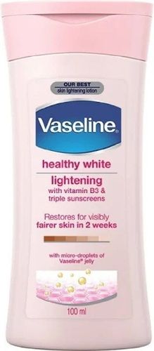 100 Ml Packaging Size For All Skin Type Healthy White Lightening Vaseline Lotion 