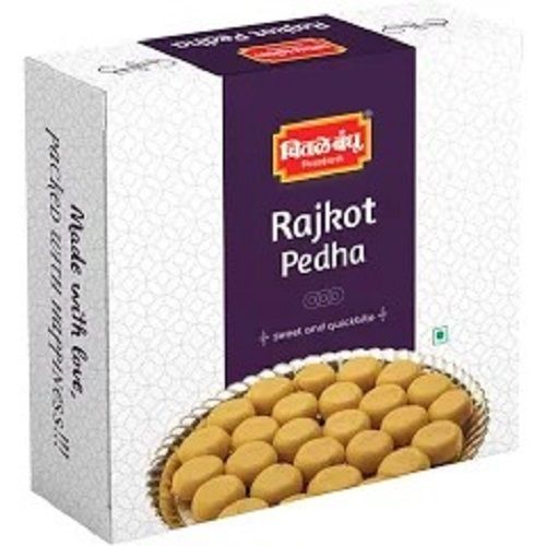 250 Grams Sweet Taste And Semi Soft Round Rajkot Peda