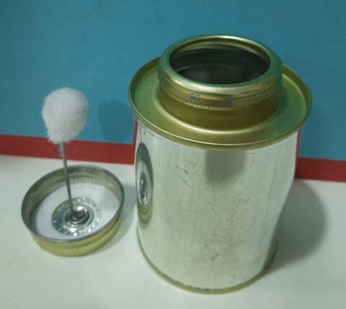 250 ML Capacity Corrosion Resistant Adhesive Packaging Cylindrical Tin Cans