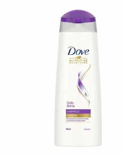 सूखे और क्षतिग्रस्त बालों के लिए काला 340 मिली पैकेजिंग साइज डव शैम्पू