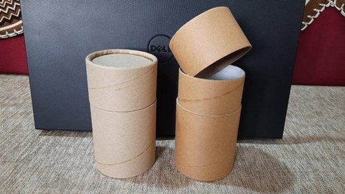 61-105 Mm Size Brown Disposable Virgin Kraft Paper Box Tube Application: Laboratory