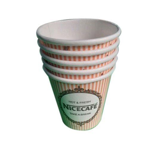 80 Ml Storage Capacity Paper Material Red And White Striped Paper Cup