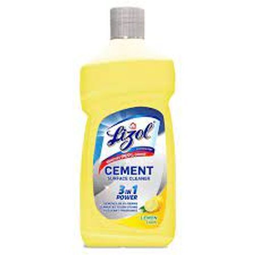 99.9% Kills Germs Liquid Lemon Flavour Lizol Cement Floor Cleaner, 400 Ml