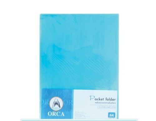 Blue Rectangular Polypropylene Material Pocket Folder Strip Files  Application: Agriculture