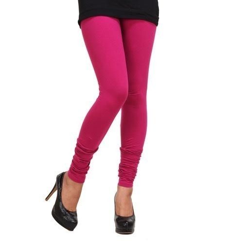 Straight Fit Cotton Lycra Office Wear Plain Leggings, Size: Free Size at Rs  160 in Surat