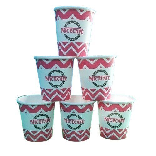 Heat And Cold Resistant Round Disposable Paper Coffee Cup 