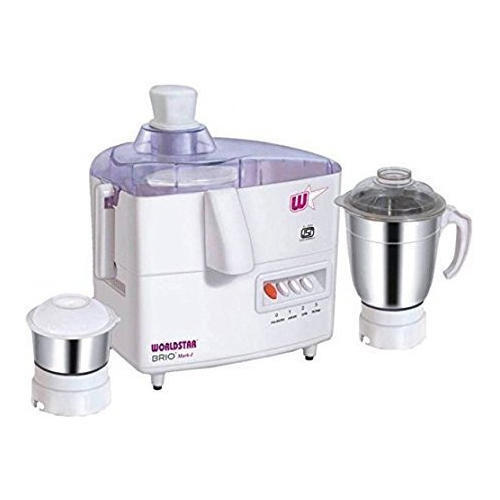 High Efficiency Electric With 2 Stainless Steel Blade World Star Domestic Juicer Grinder  Application: Construction