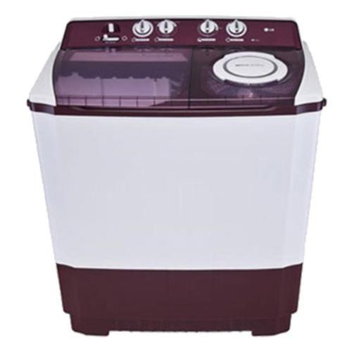 Automatic Highly Durable Color Maroon And White Washing Machine