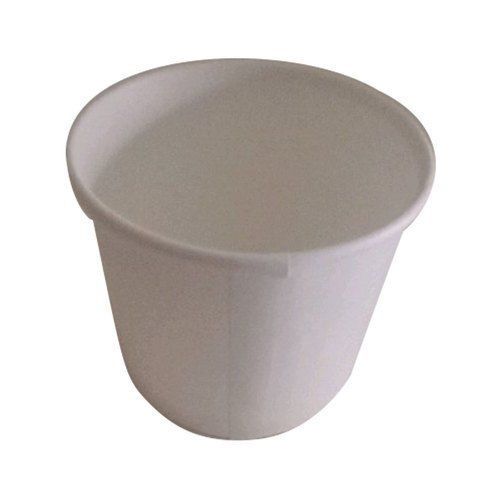 Leak Proof Environmental Friendly White Disposable Paper Cups, Pack Of 100