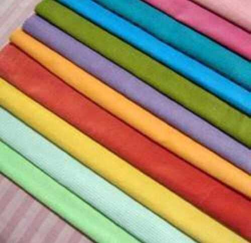 Multi Color Gsm 100 Plain Cotton Fabric