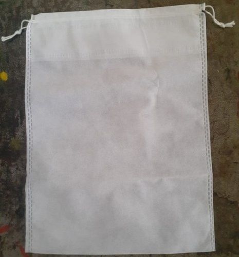 Plain Non Woven Dori Bag, For Grocery