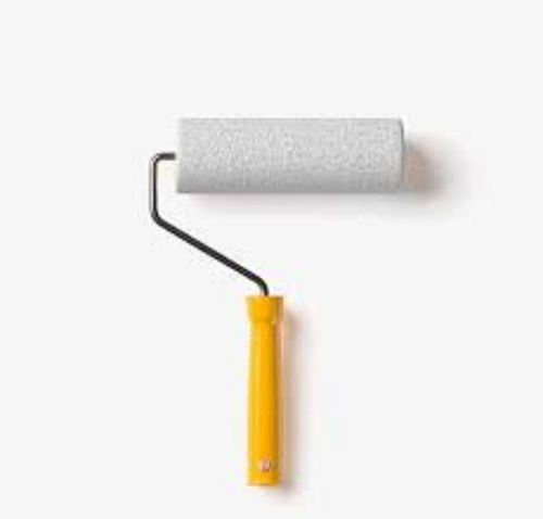 Roller Brush With White And Yellow Color For Painting