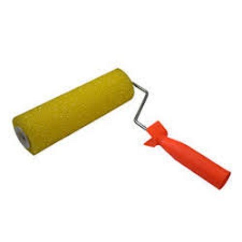 Roller Brushes With Yellow And Red Color For Wall Painting