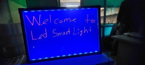 Sleek Modern Design Frame Material Plastic Body Led Writing Board