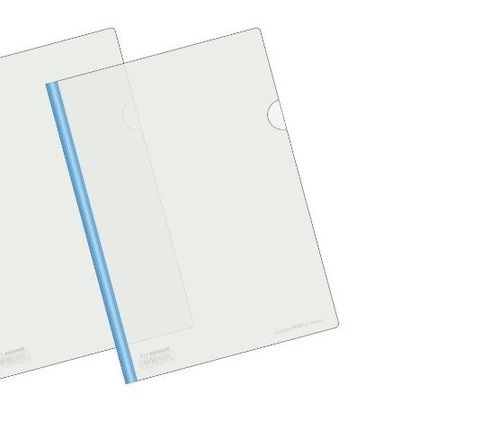 Transparent Rectangular Polypropylene Body Strong Strip Files