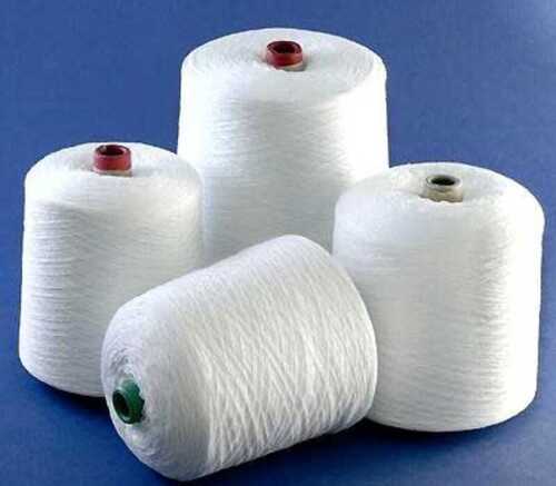 White Color Polyester Yarn