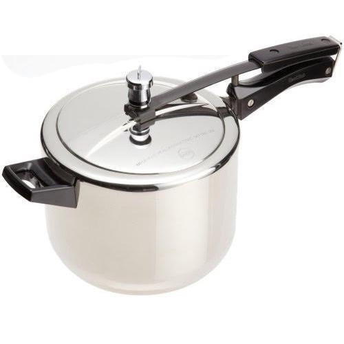 Pink 2 Mm Thickness Strong And Long Lasting Silver Aluminum Pressure Cooker