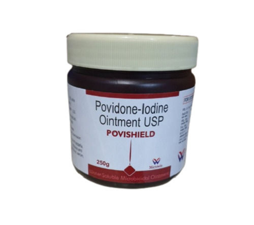 250 Gram Pack Size Medical Grade Povidone-Lodine Ointment Usp 