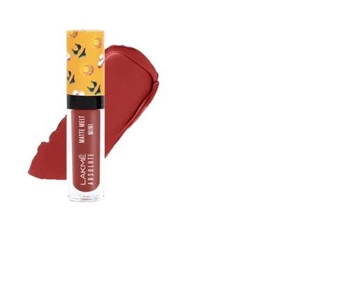 5 Ml Packaging Size Red Matt Finish And Long Lasting Lakme Lip Color 