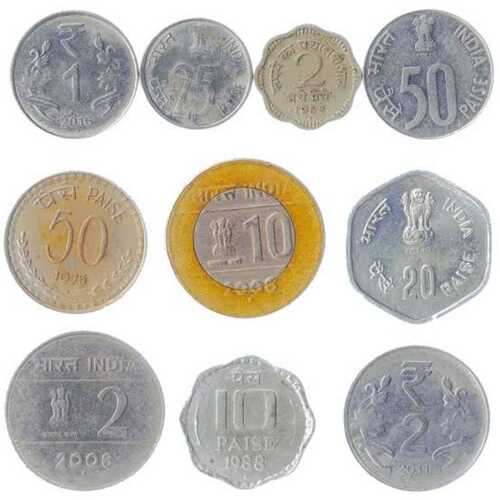 Lightweight Round Shape Glossy Finish Corrosion Resistant Old Currency Antique Coins 