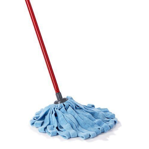 Round Microfiber Dust Mop with Stainless Steel Stick - China Mop and Microfiber  Mop price