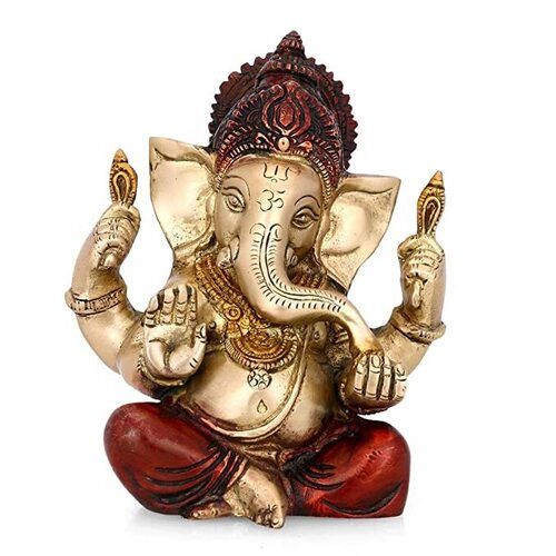 Multi Color Polished Finish Brass Lord Ganesha Statues at Best Price in ...