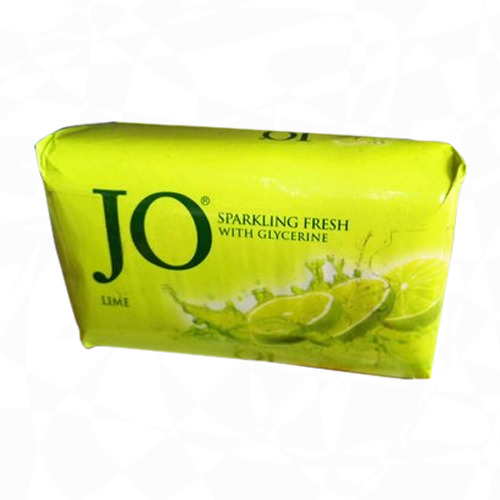 Green Color Rectangular Shape Jo Bath Soap