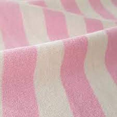 Pink White Multi Color 15 Meter Length Smooth Pure Cotton Fabric