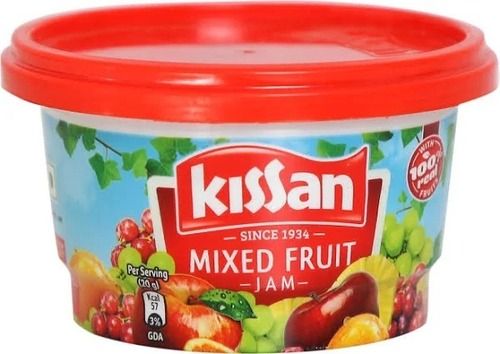 Pack Of 100 Grams Sweet And Sour In Taste Delicious Mixed Fruit Kissan Jam 