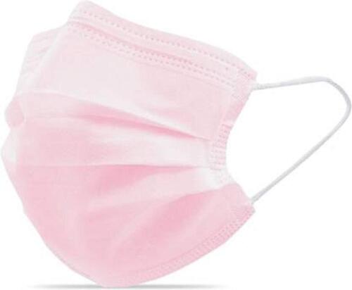 Pink Color Disposable Face Mask