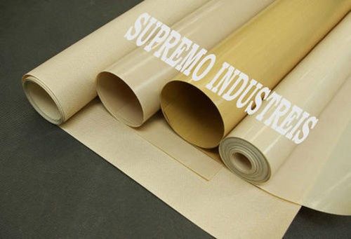 Ptfe Coated Fiberglass Fabric For Heat Sealing Machine, 100-1000 Meter Length