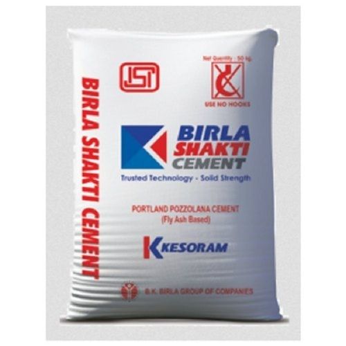 Brown Quick Drying Weather Friendly White Birla Shakti Cement