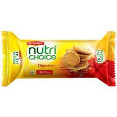 Round Shape Crispiness Healthy Britannia Nutri Choice Digestive Biscuits
