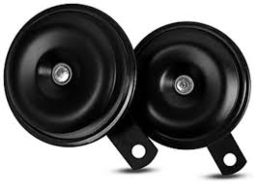 Brown Sturdy Construction Easy To Install High Sound Black Round
