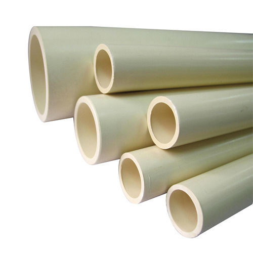 Off White Sturdy Construction Premium Pvc Pipe