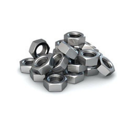 Up To 75 MM Size Half Threaded Hex Head Metal Nut For Industrial Use