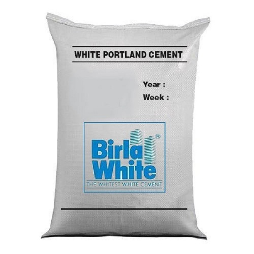 Weather Friendly Easy To Apply And Quick Drying White Birla Cement - Silicate Material, Fine Sand Type, White Color | Acid-Proof, High Compressive Strength, Low Odor