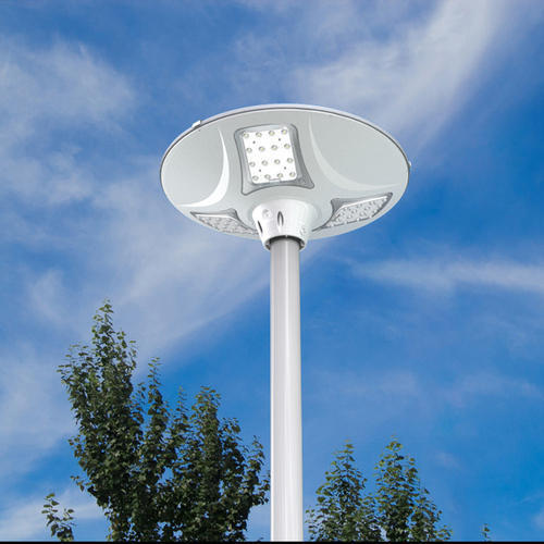 White Lithium-Ion Embedded Solar Street Light