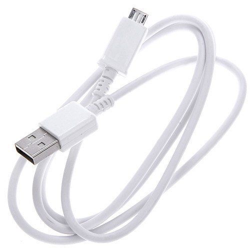White Power Bank USB Cable