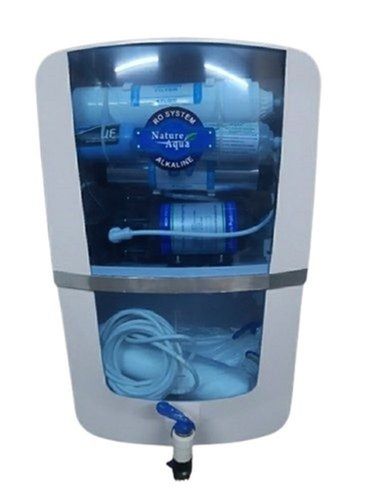 Abs Plastic Wall Mounted Aqua Alkaline Water Purifier Storage Capacity: 8 -14 Liter (L)