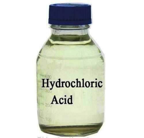 Colorless Liquid Hydrochloric Acid