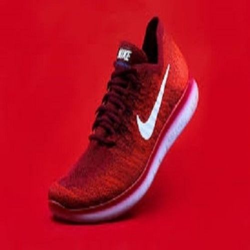 Comfortable And Breathable Red Premium Quality Men Stylish Sports Shoes