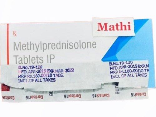 Iron Methylprednisolone 16 Mg Tablet, 10X1 Blister Pack