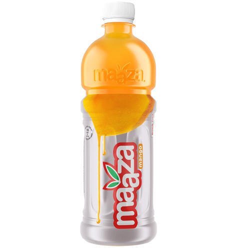 Natural Sweetness Refreshing And Mouth Watering Yellow Maaza Soft Drink - Plastic Bottle, Sweet Mango Flavor, Fresh Fruit Essence