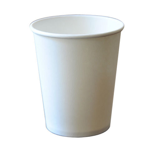 White Color Round Shape Disposable Thermocol Glass