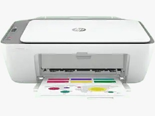 HP Deskjet Ink Advantage 2775 - PVC Material, 525x310x158mm Dimensions, White and Gray Design | Wireless All-in-One Printer, Automatic Printing, 19 PPM Black Speed, 13 PPM Color Speed