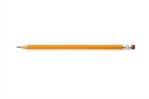 Cheap Writing Utensils Yellow Graphite Ink Wooden Pencil 