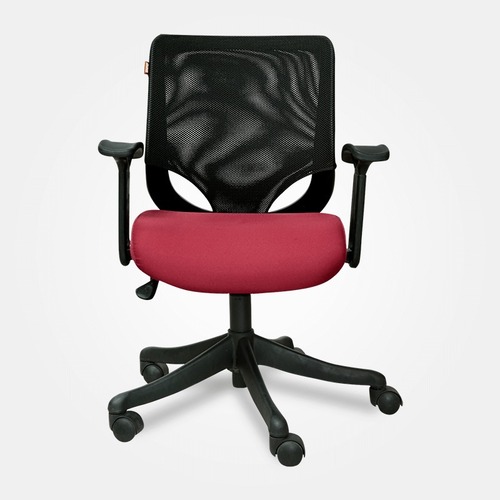 Black And Red 5 Wheeler High Quality Comfortable Glint Office Chair