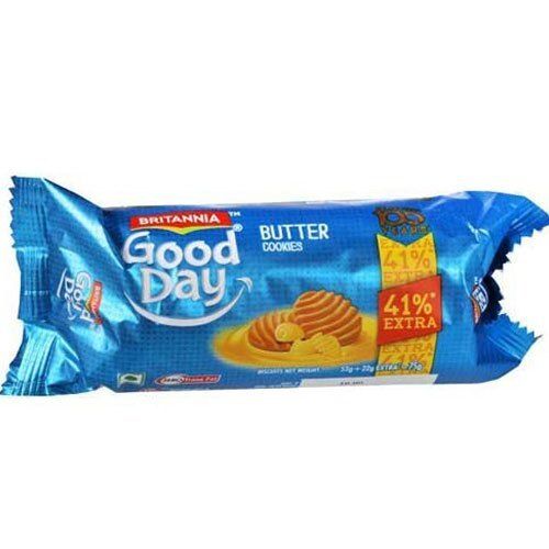 Delicious Tasty Crispy Sweet Round Britannia Good Day Butter Biscuit Fat Content (%): 5 Percentage ( % )