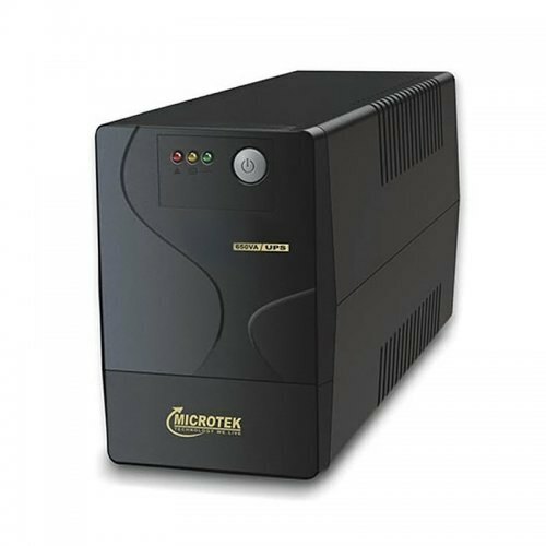 Microtek Black Color Over Voltage Protection Computer Ups